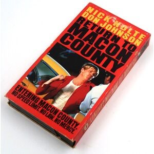 Return To Macon County (VHS) 1975 Rare Find